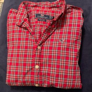 Vineyard Vines Boys plaid shirt